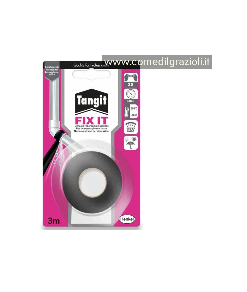 Tangit Fix It Nastro Autoagglomerante Per Isolare Perdite, Nastro