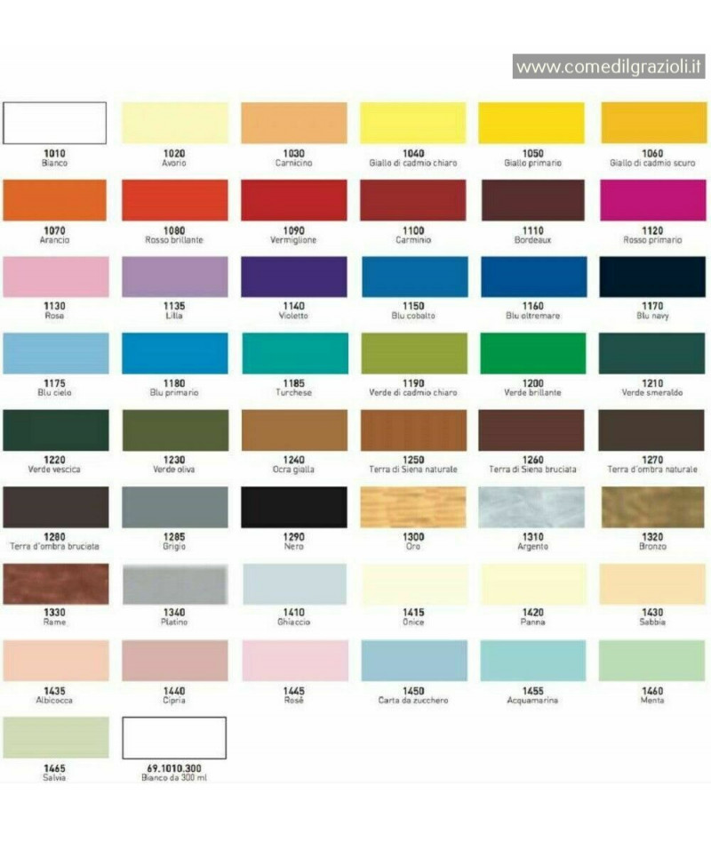 COLORE ACRILICO OCRA GIALLA...