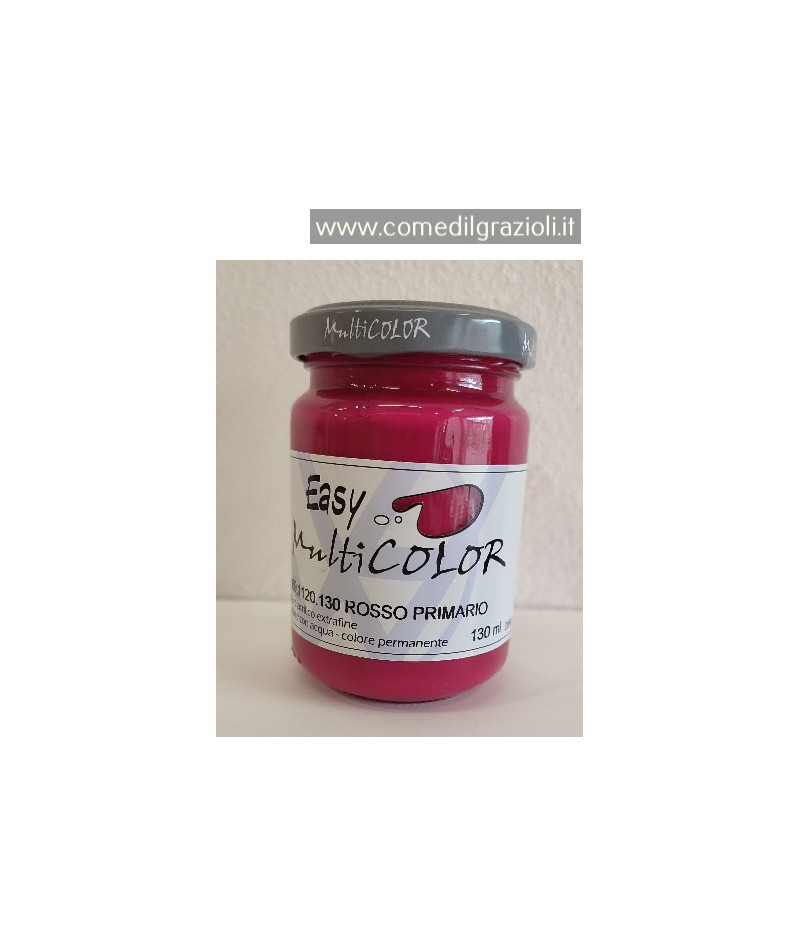 COLORE ACRILICO ROSSO...