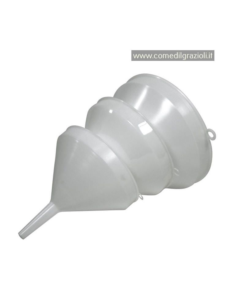 IMBUTI DI PLASTICA D 16 cm