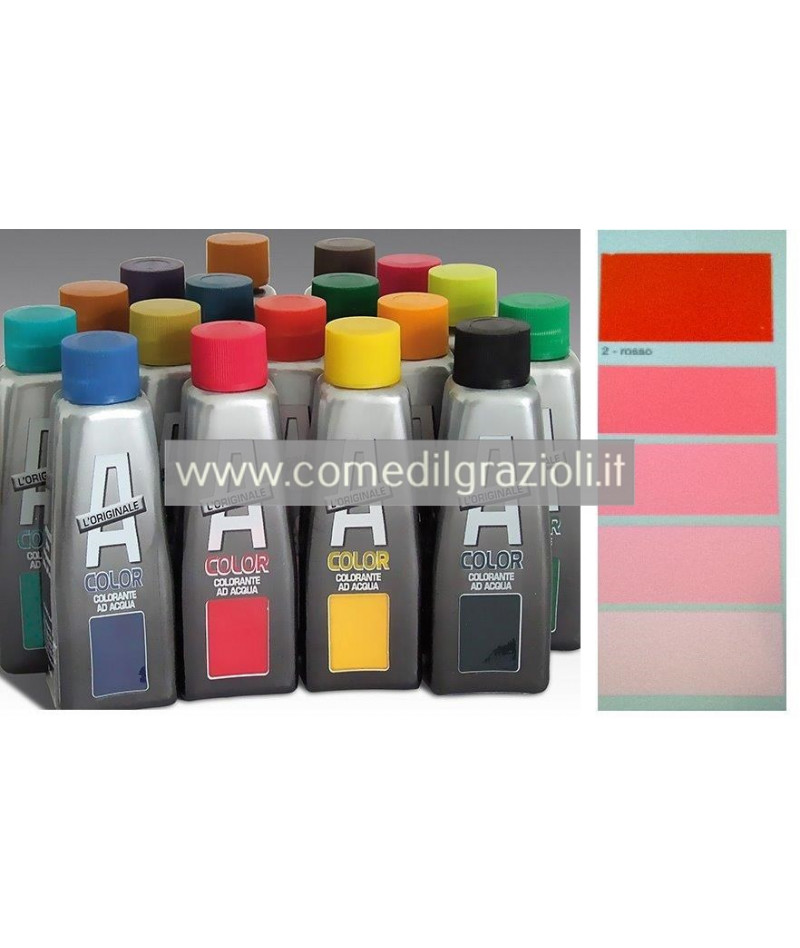COLORANTE ROSSO PER TEMPERA...