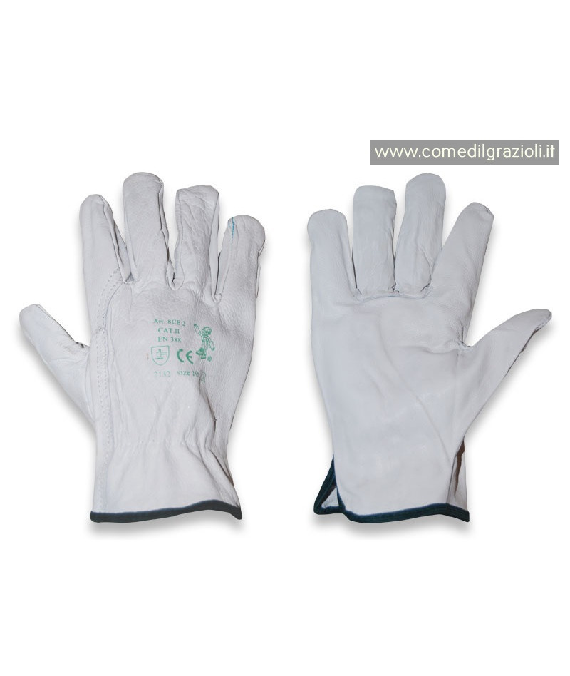 GUANTI IN PELLE FIORE...