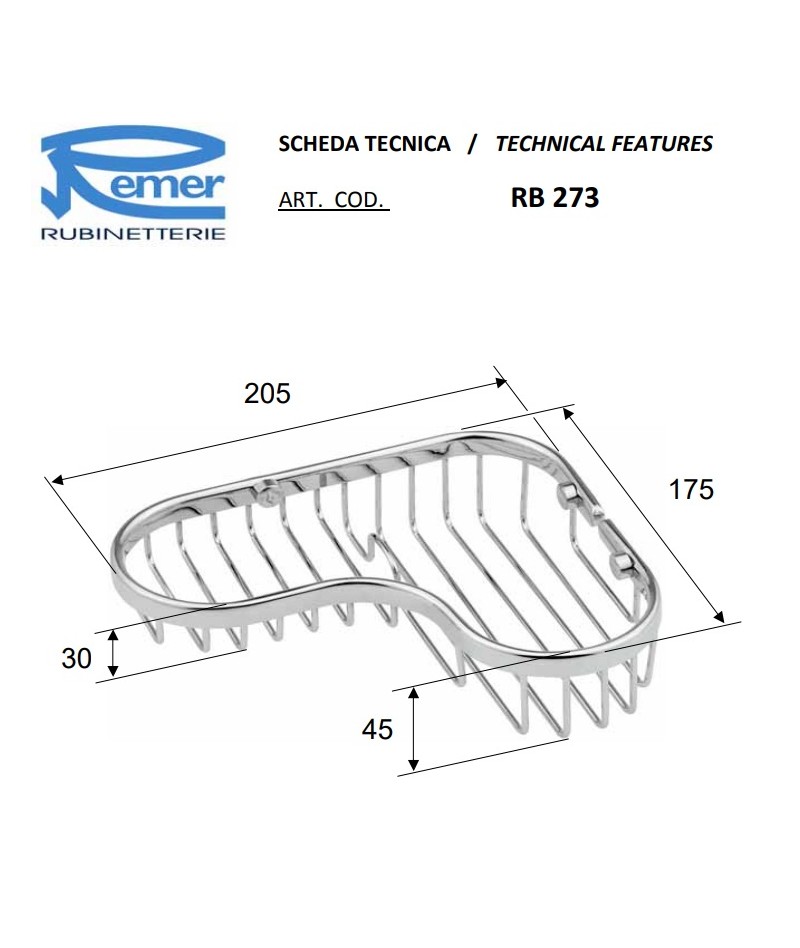 REMER PORTASAPONE ANGOLO...