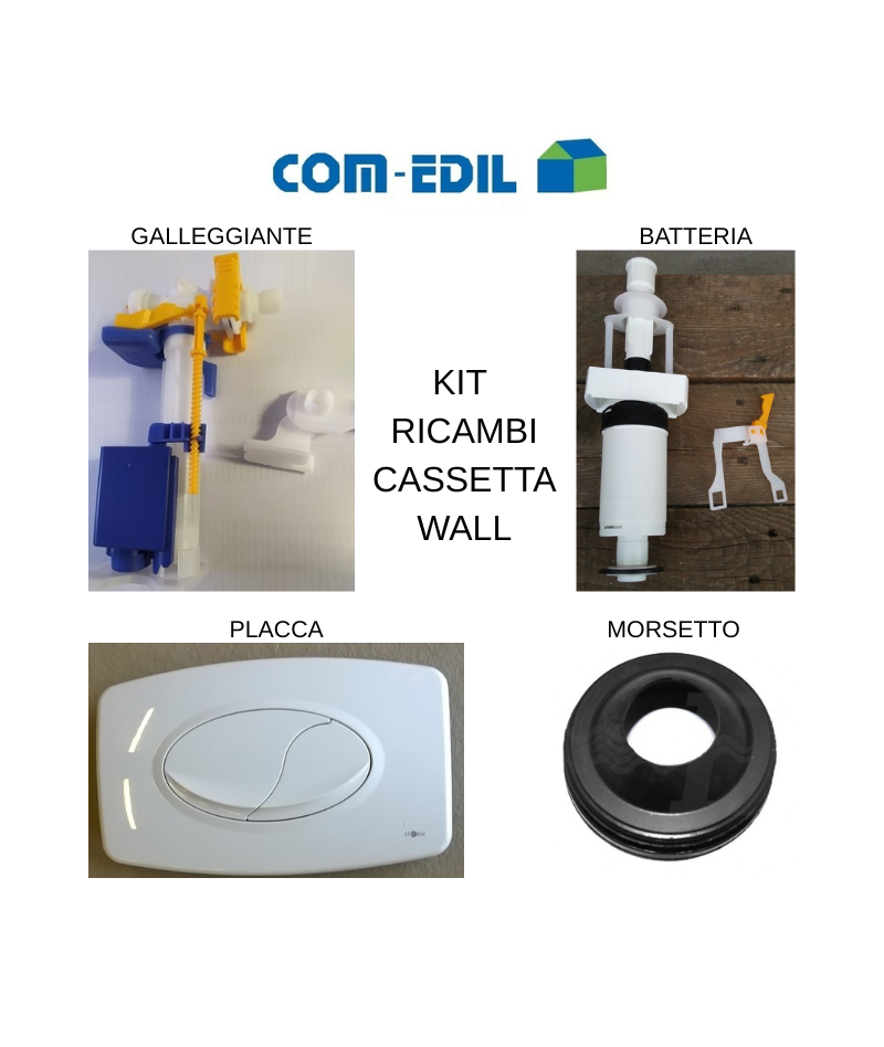 KIT RICAMBI CASSETTA WALL -...