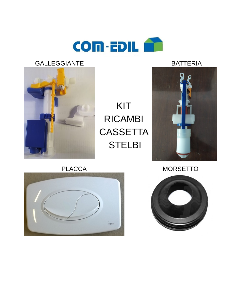 KIT RICAMBI CASSETTA STELBI...