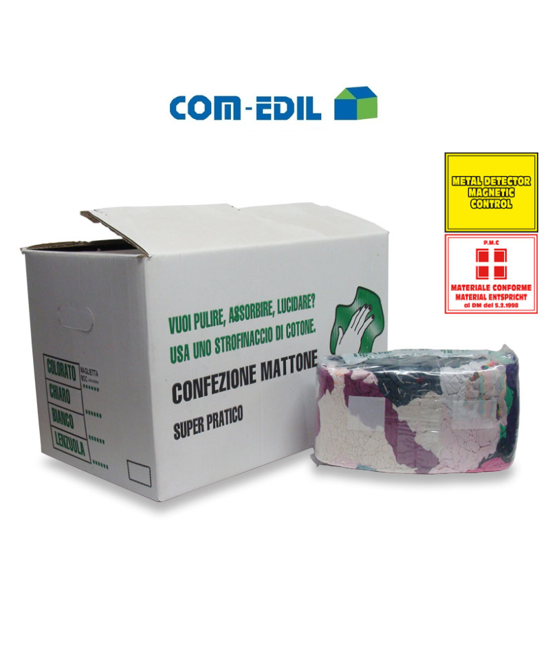 STRACCI IN COTONE COLORATO...