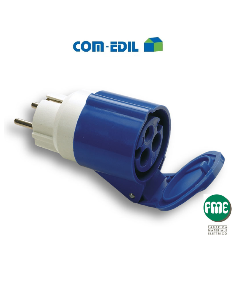 ADATTATORE CEE CON SPINA...