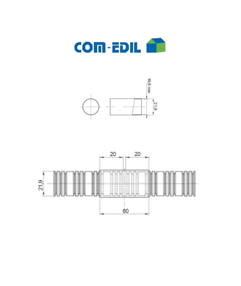 GIUNTO PER TUBO LUCE...
