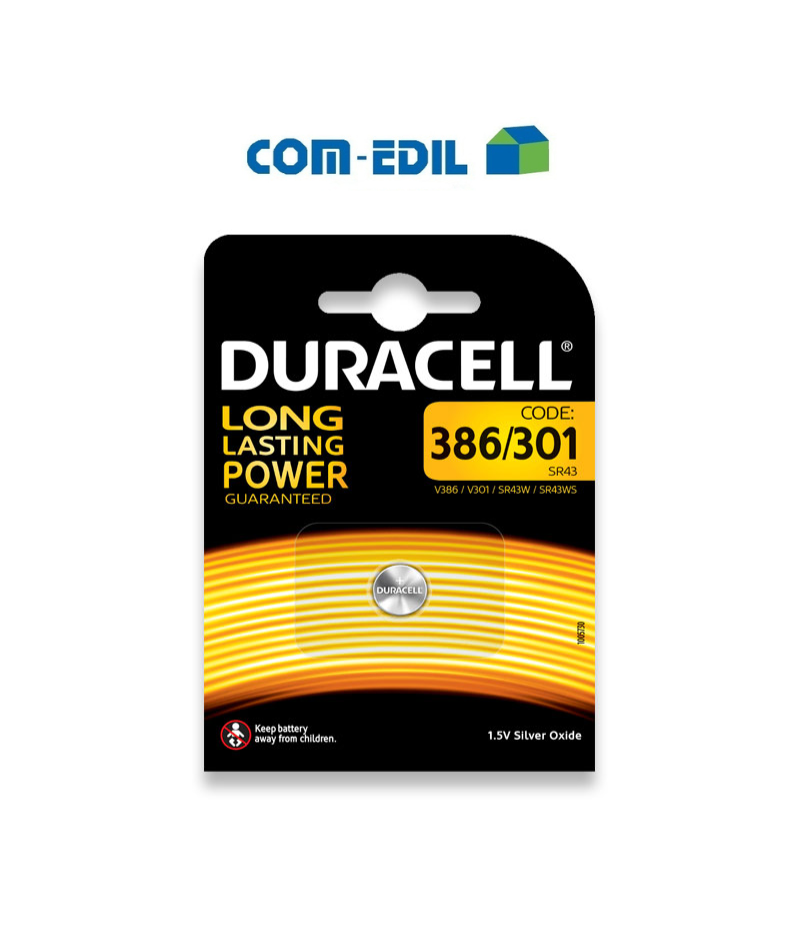 PILE DURACELL SPECIAL 386/301
