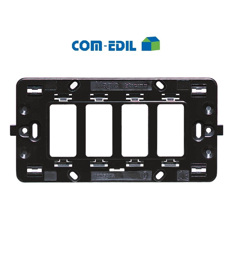 PLACCHE ELETTRICHE NERE A 4...