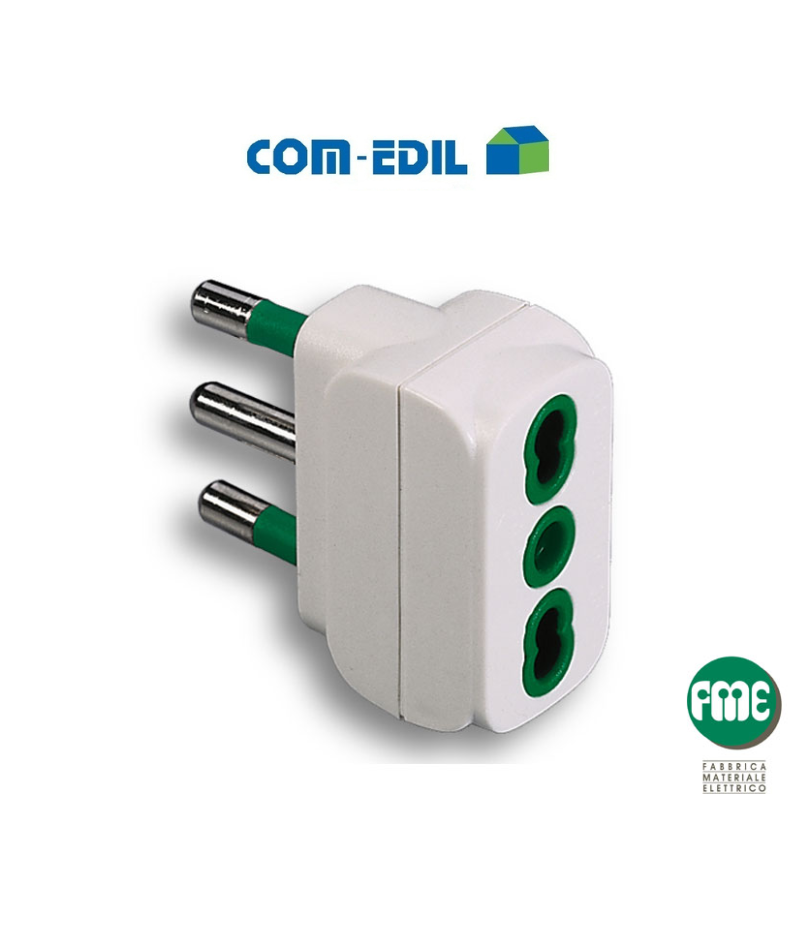 ADATTATORE FANTON 2P+T 16A...