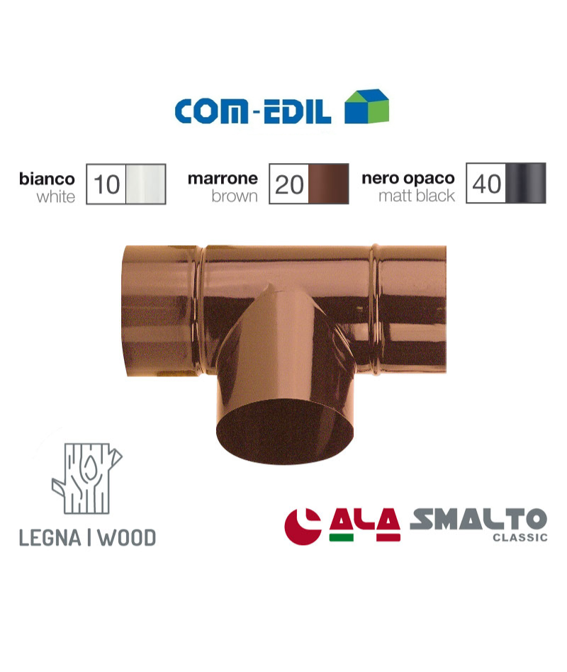 TUBI TE SMALTATI MARRONE...