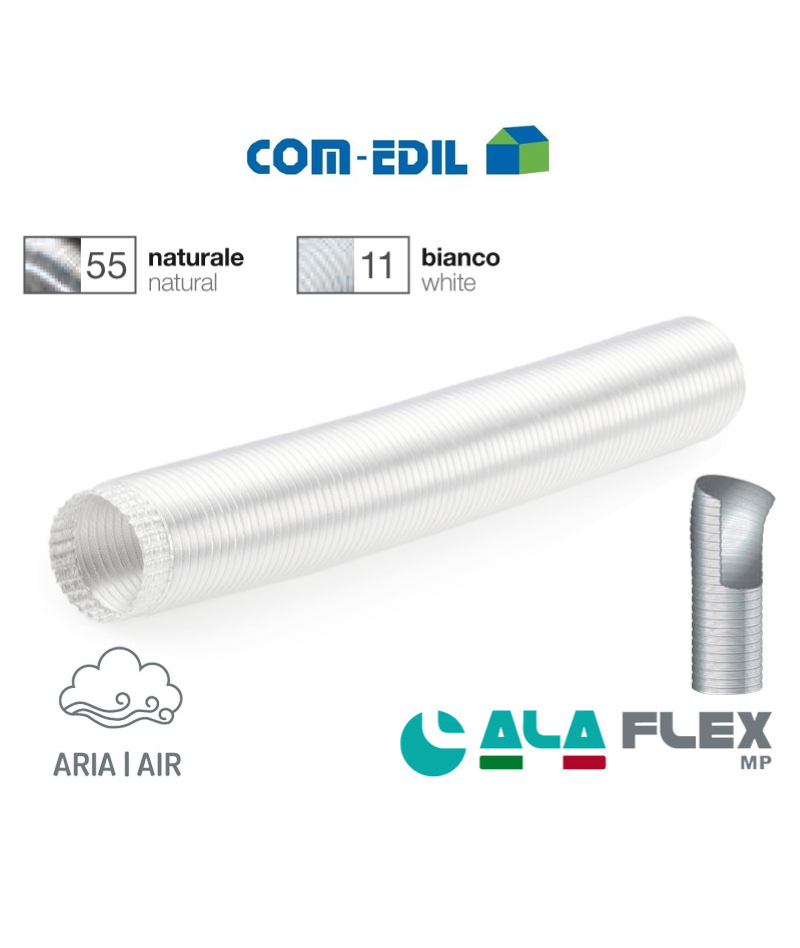 TUBO D. 12 CM IN ALLUMINIO...