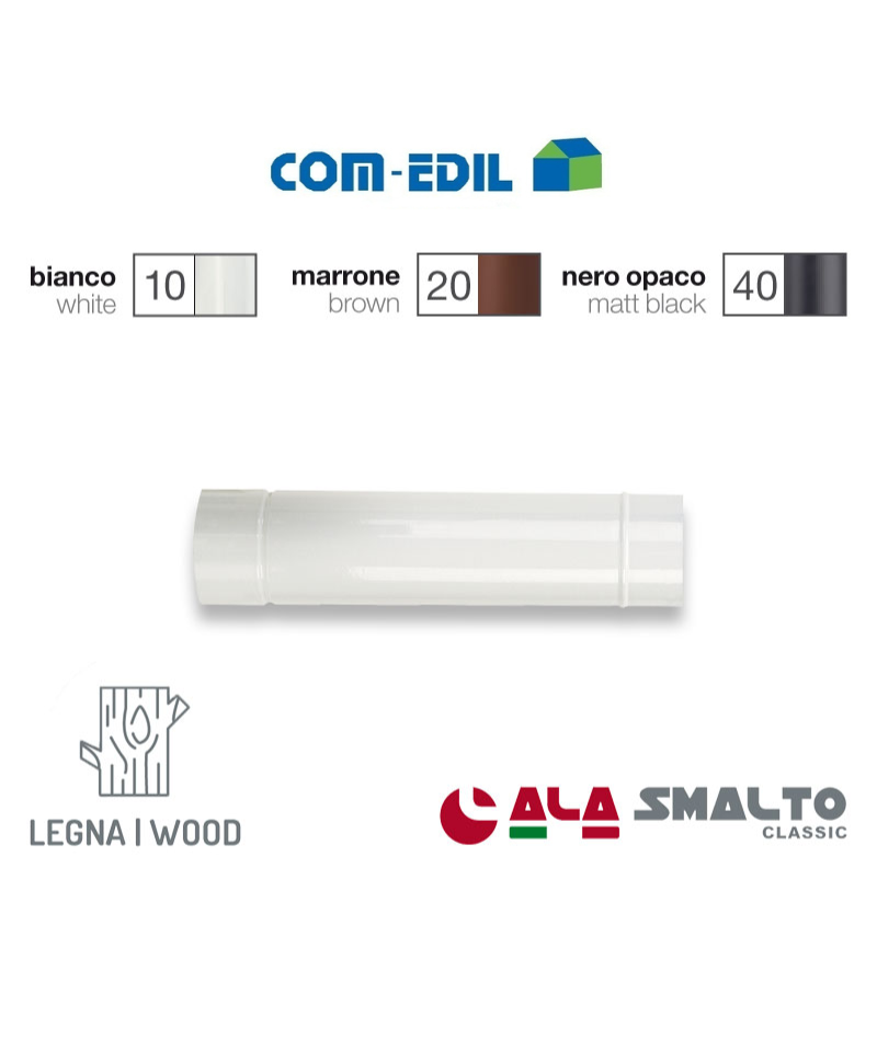 TUBO SMALTATO BIANCO...