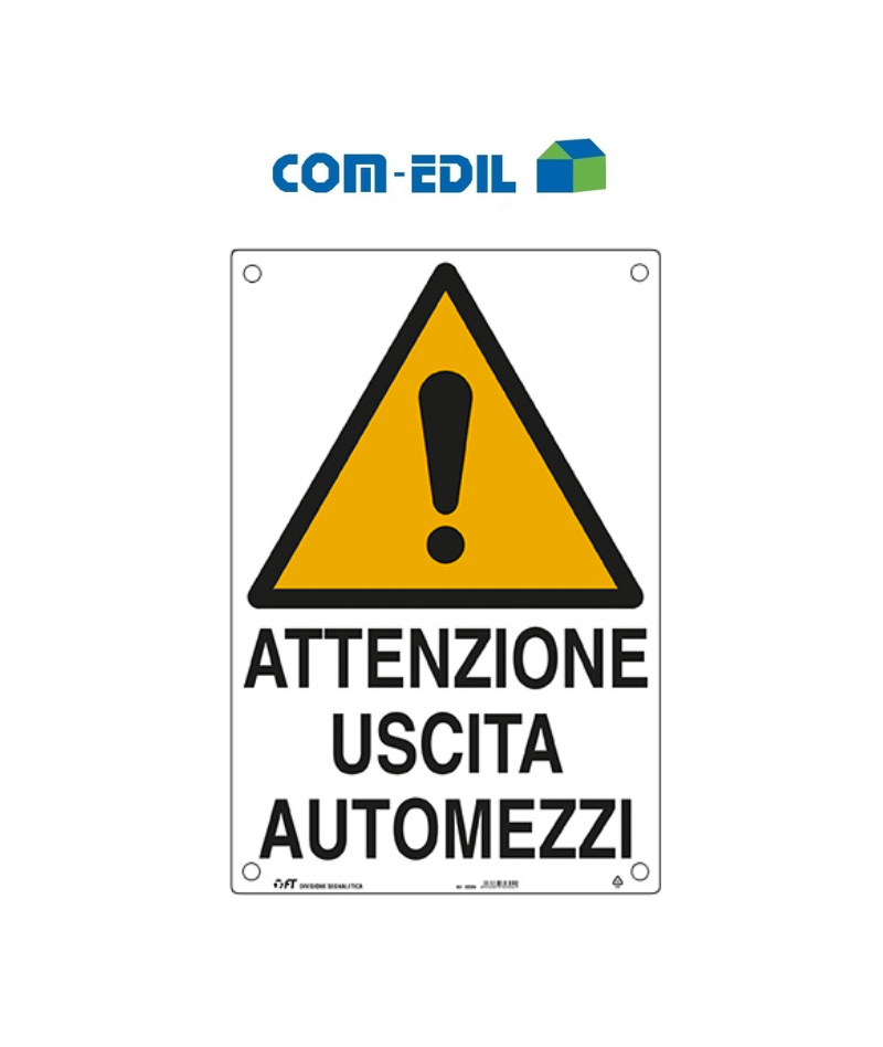 CARTELLO ATTENZIONE USCITA...