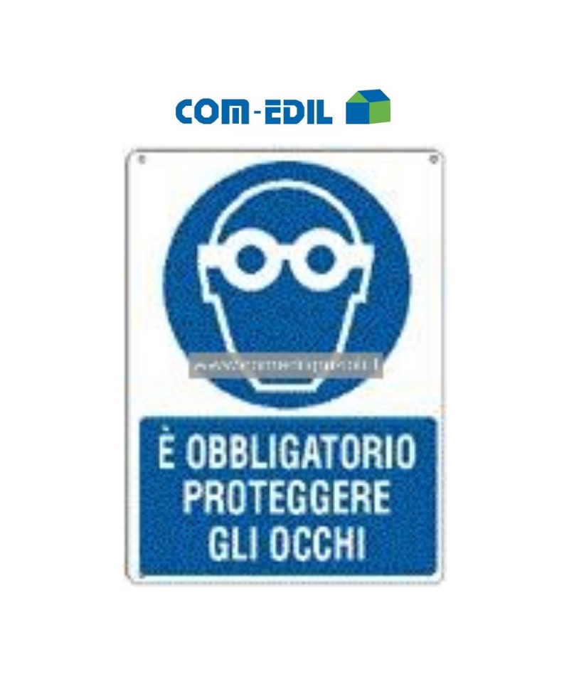 CARTELLO OBBLIGO OCCHIALI...