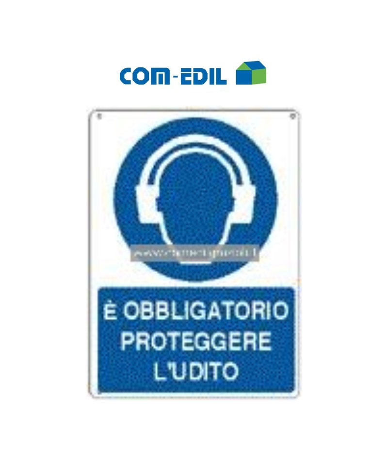 CARTELLO OBBLIGO CUFFIE X...