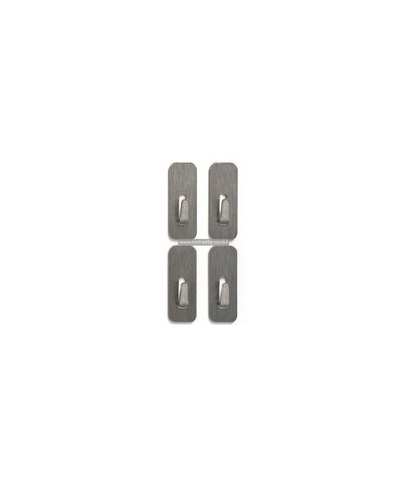 GANCI ADESIVI INOX GRANDI...