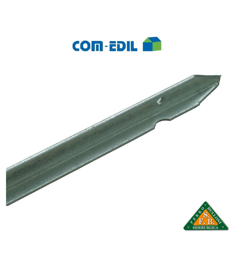 PALI ZINCATI A T 40x4,5mm...