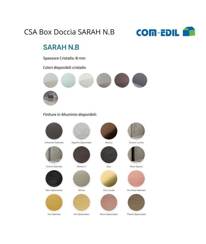 CSA BOX DOCCIA ALLUMINIO...
