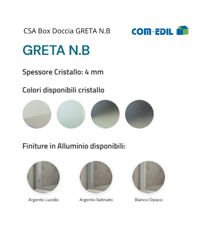 CSA BOX DOCCIA ALLUMINIO...