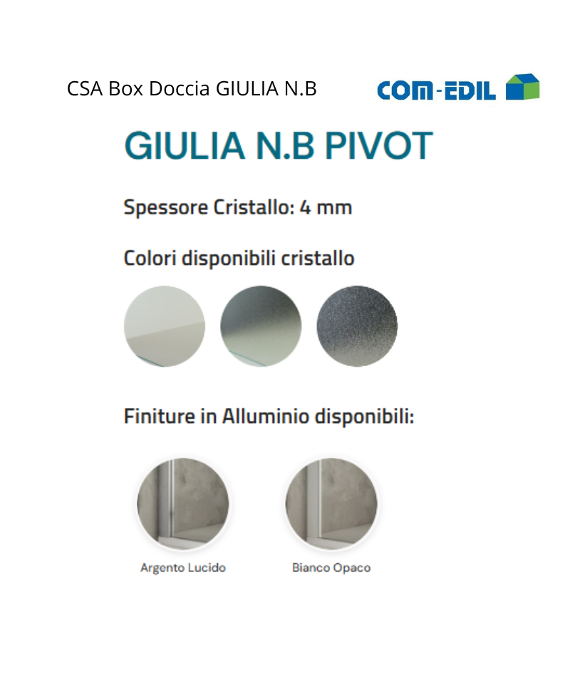 CSA BOX DOCCIA ALLUMINIO...