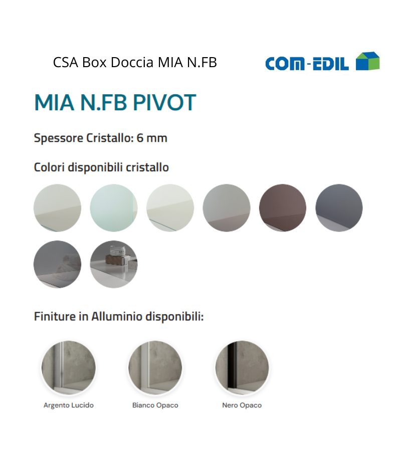 CSA BOX DOCCIA ALLUMINIO...