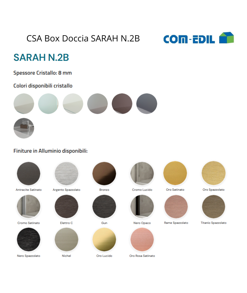CSA BOX DOCCIA ALLUMINIO...