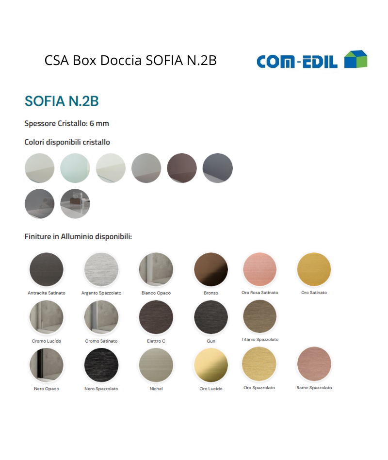 CSA BOX DOCCIA ALLUMINIO...