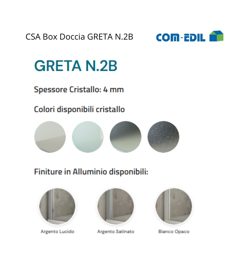 CSA BOX DOCCIA ALLUMINIO...