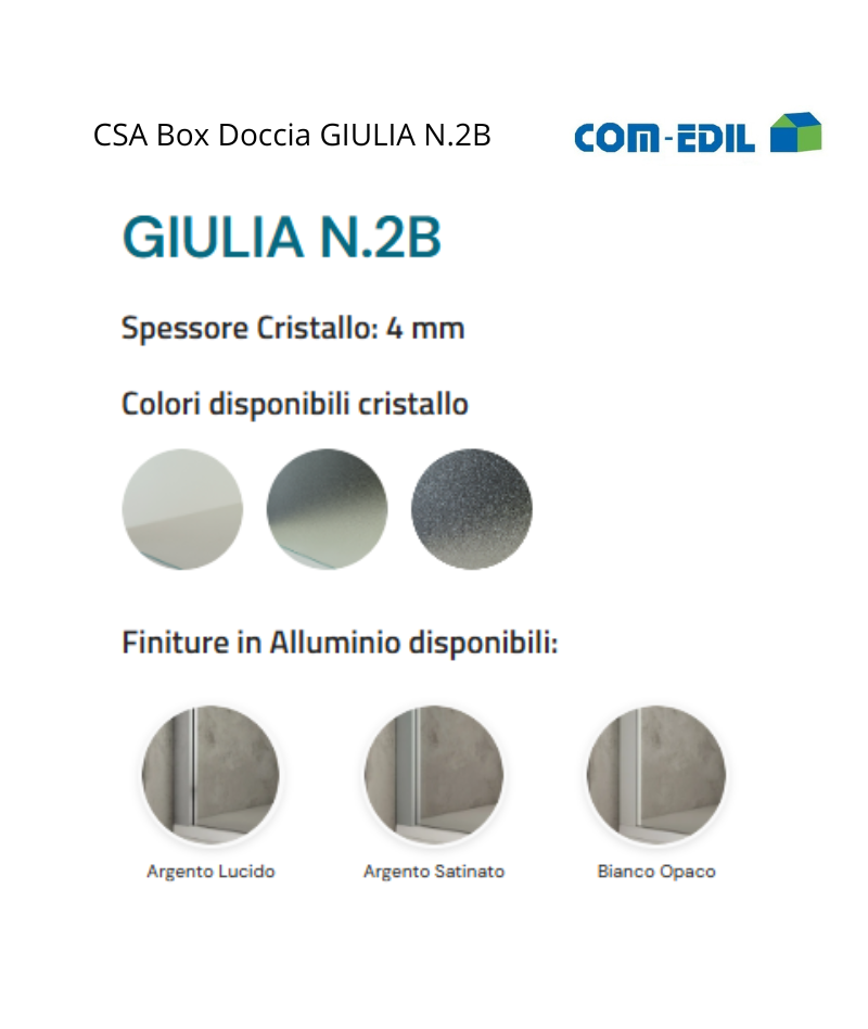 CSA BOX DOCCIA ALLUMINIO...