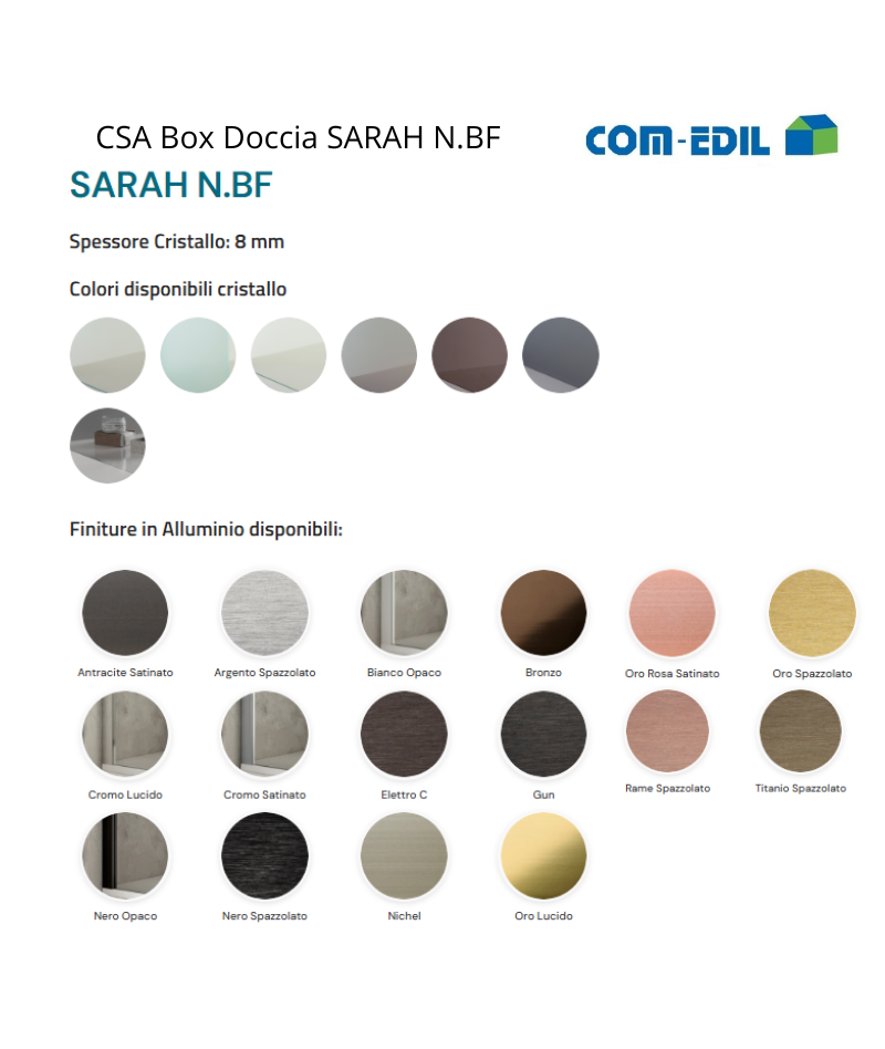 CSA BOX DOCCIA ALLUMINIO...