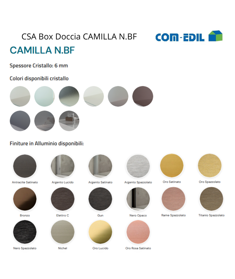 CSA BOX DOCCIA ALLUMINIO...