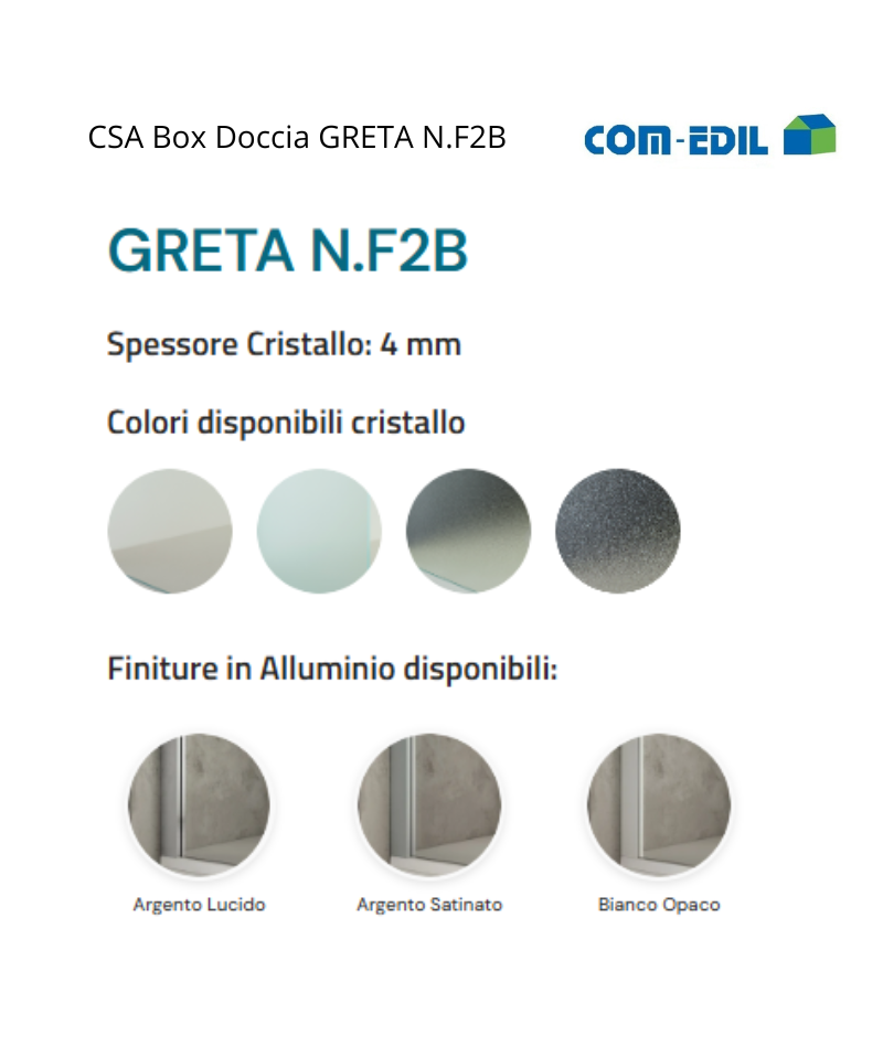 CSA BOX DOCCIA ALLUMINIO...