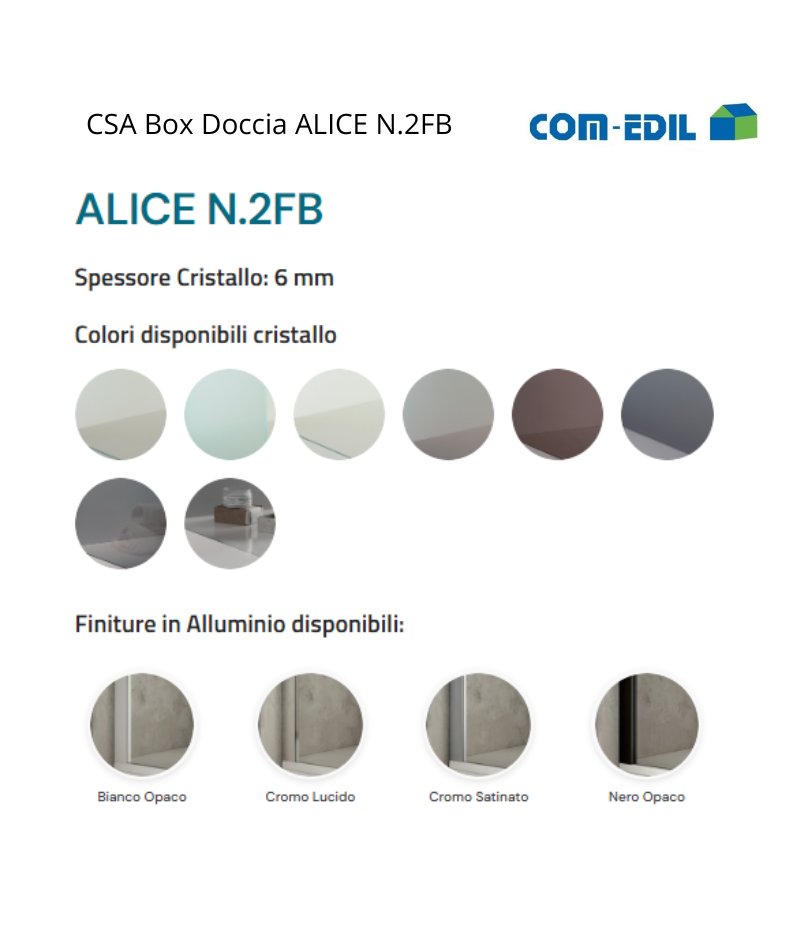 CSA BOX DOCCIA ALLUMINIO...