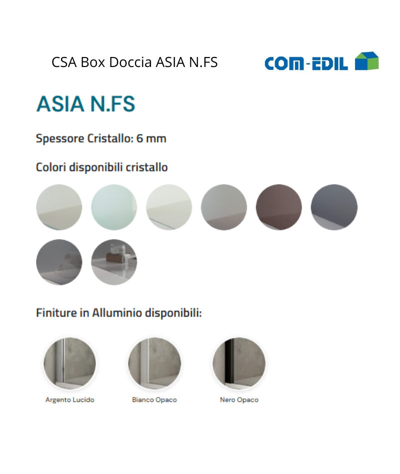 CSA BOX DOCCIA ALLUMINIO...