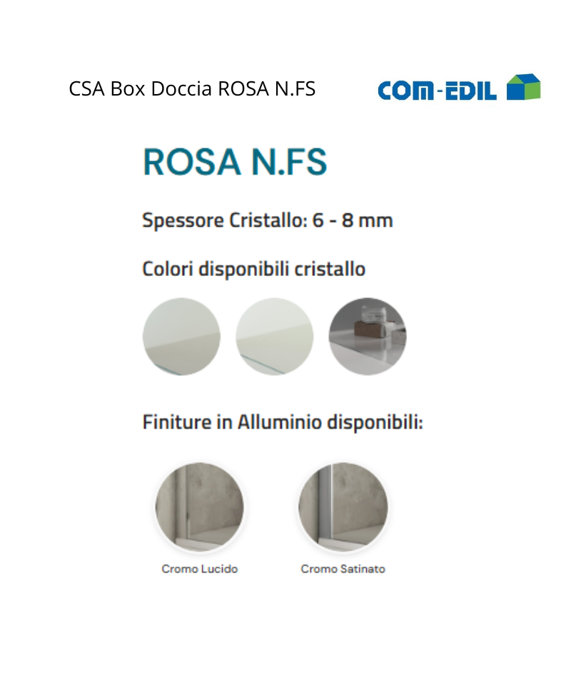 CSA BOX DOCCIA ALLUMINIO...