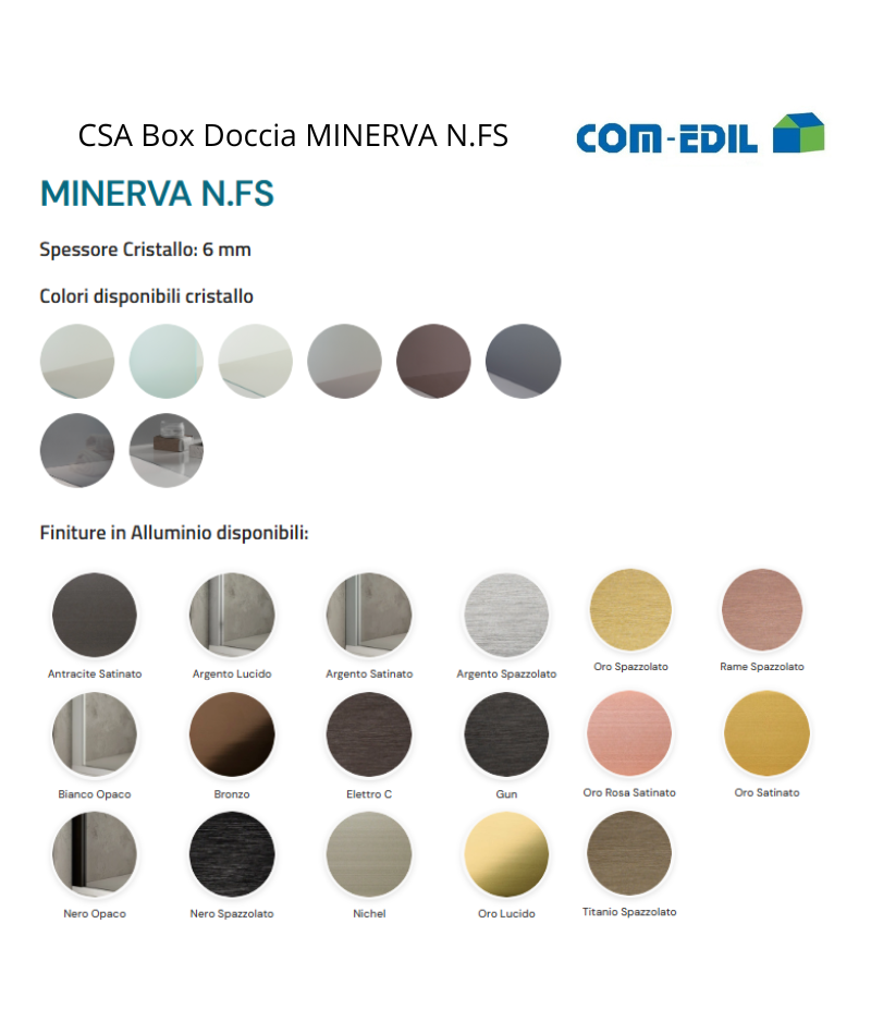 CSA BOX DOCCIA ALLUMINIO...