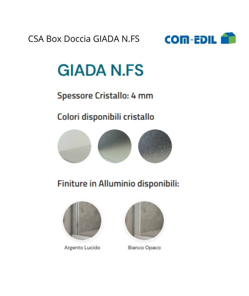 CSA BOX DOCCIA ALLUMINIO...