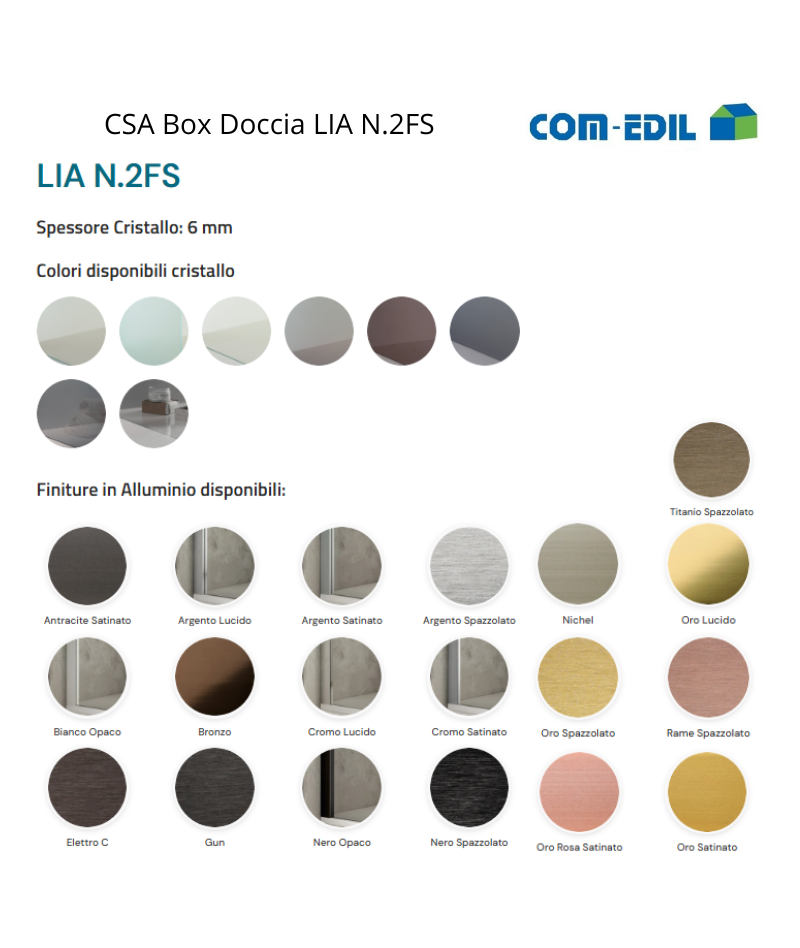 CSA BOX DOCCIA ALLUMINIO...