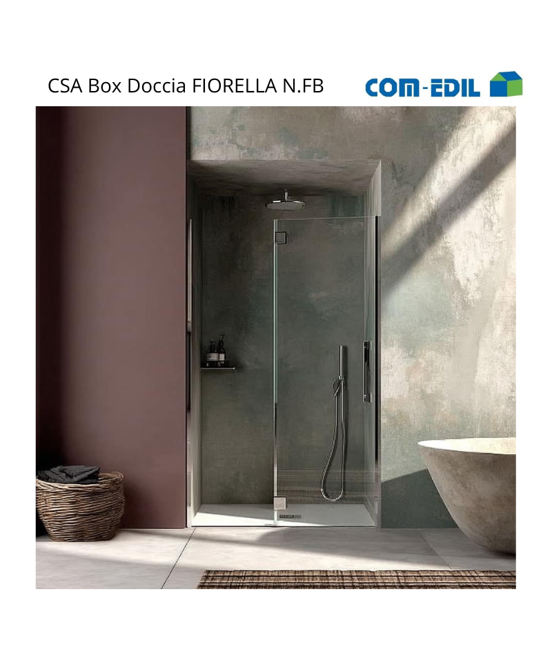 CSA BOX DOCCIA ACCIAIO...