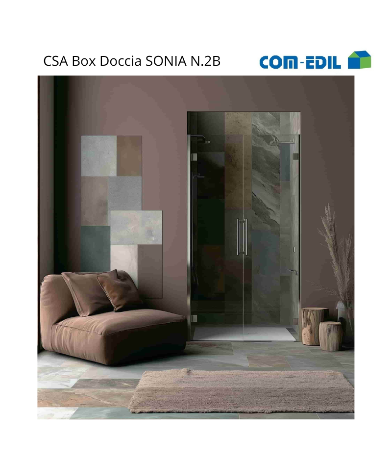 CSA BOX DOCCIA ACCIAIO...