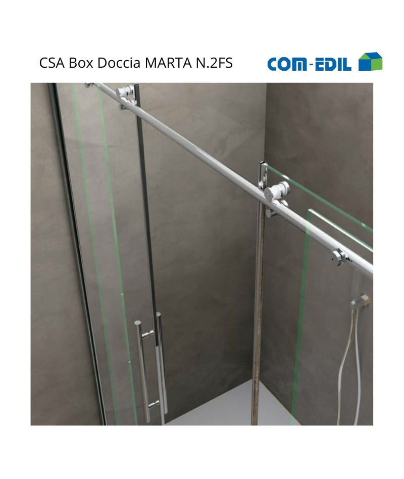 CSA BOX DOCCIA ACCIAIO...