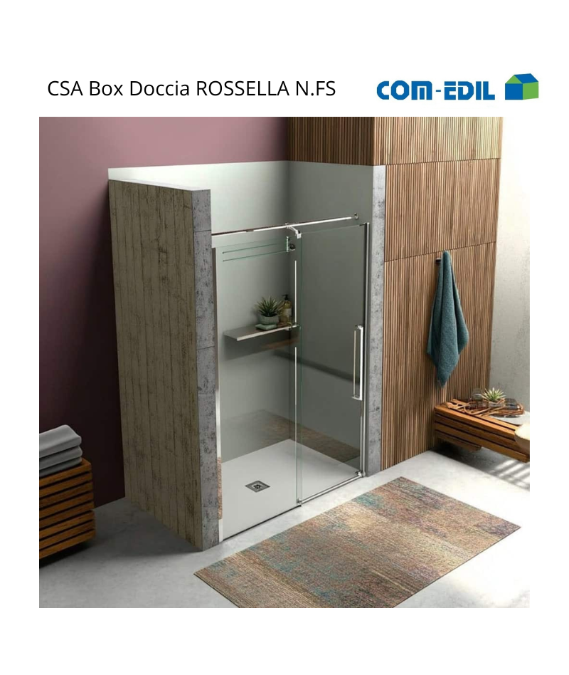 CSA BOX DOCCIA ACCIAIO...