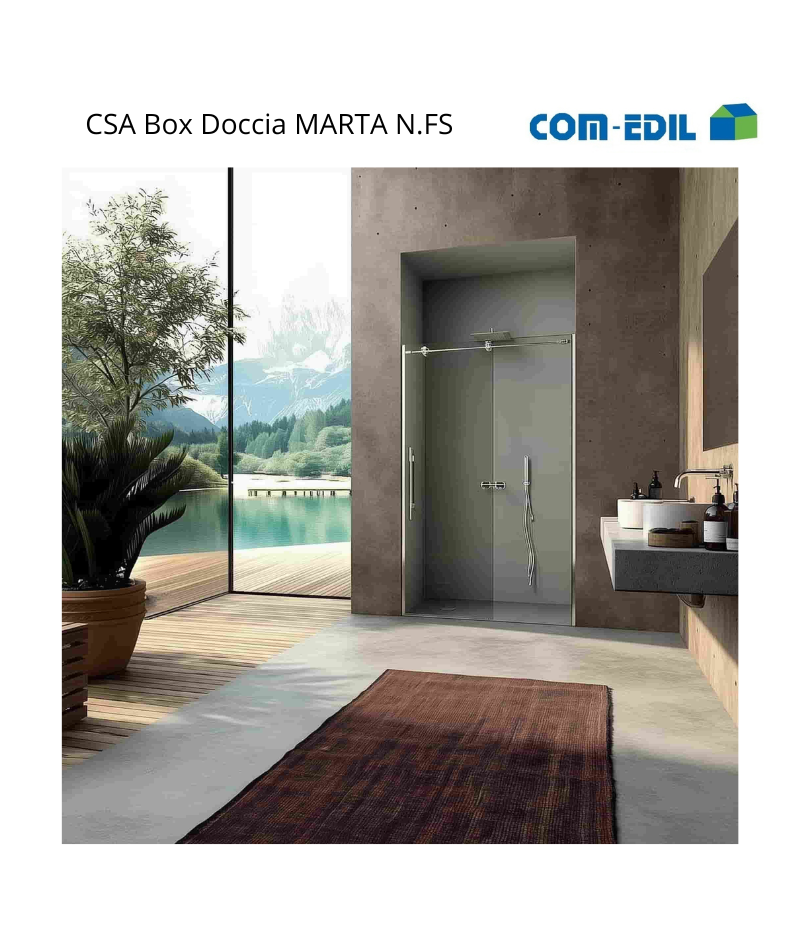 CSA BOX DOCCIA ACCIAIO...