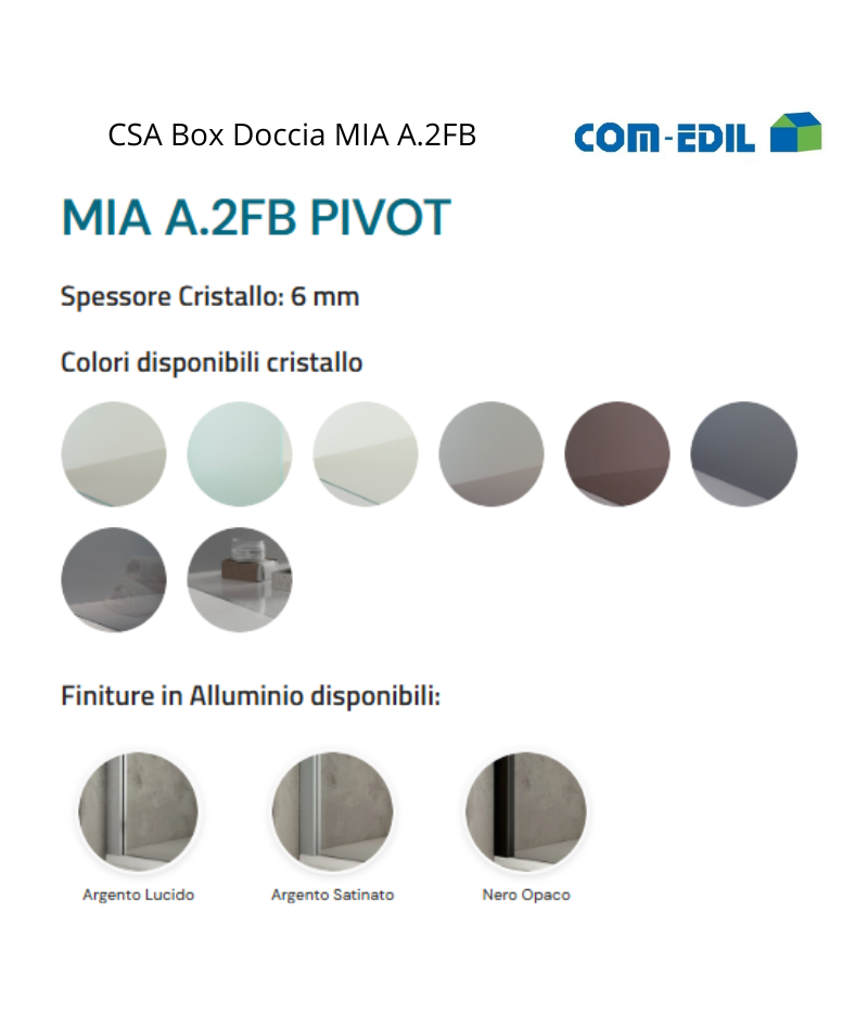 CSA BOX DOCCIA ALLUMINIO...