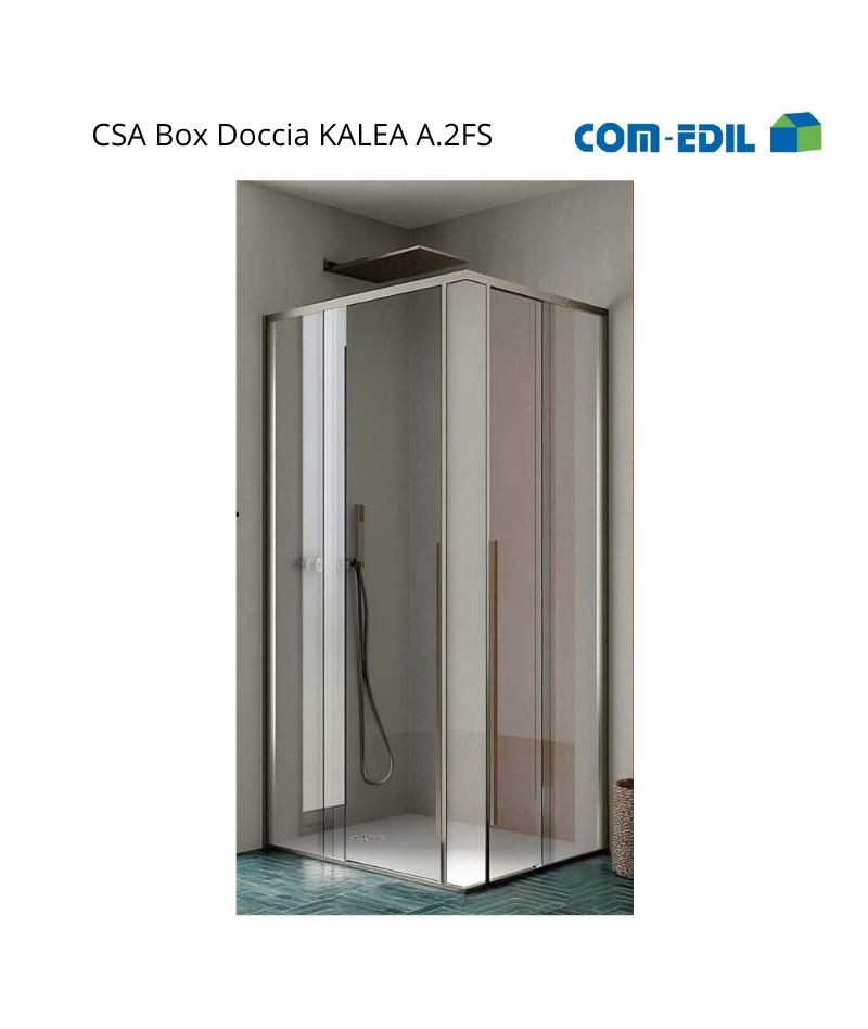 CSA BOX DOCCIA ACCIAIO...