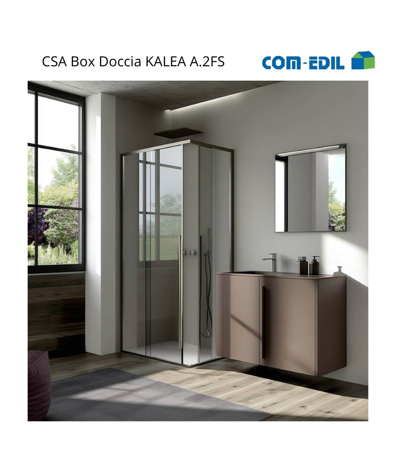 CSA BOX DOCCIA ACCIAIO...