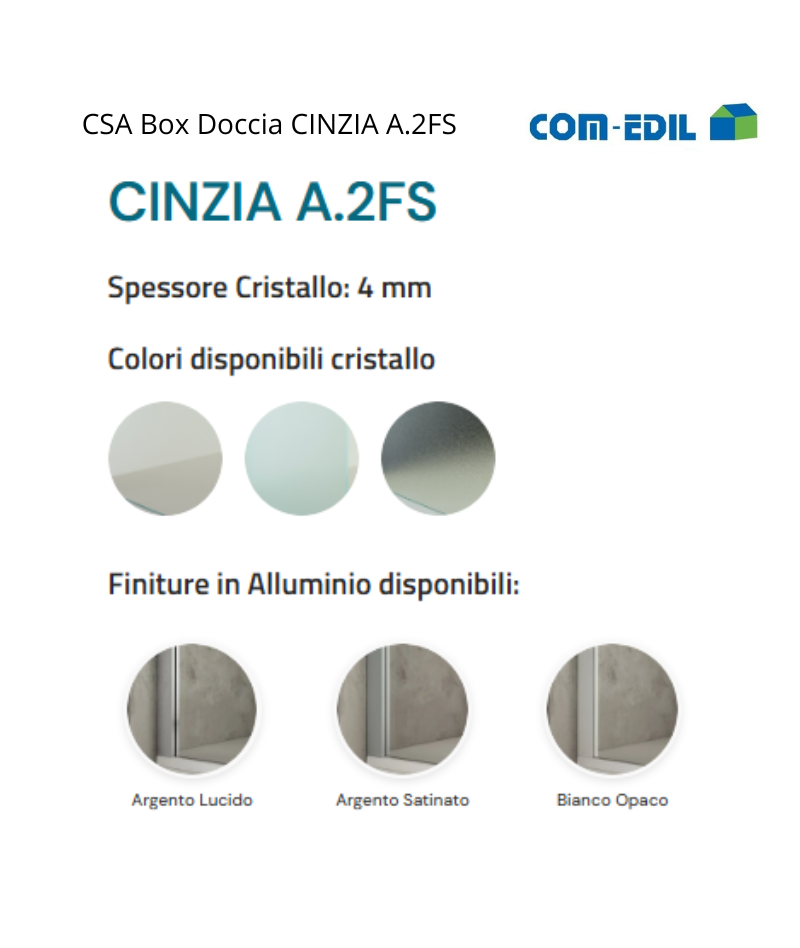 CSA BOX DOCCIA ALLUMINIO...