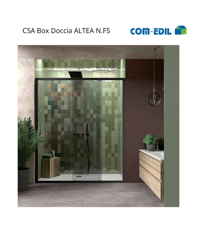 CSA BOX DOCCIA ACCIAIO...